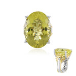 Ouro Verde-Quarz-Silberring (Gems en Vogue)