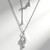 Collana in argento con Topazio Bianco (Adela Silber)