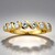 Anello in oro con Diamante SI1 (G) (Annette)