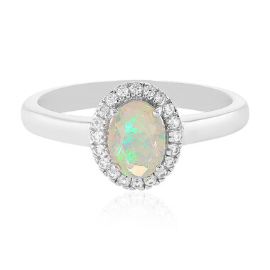 Welo-Opal-Silberring
