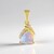 Pendentif en argent et Opale Welo