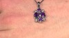 Colgante en plata con Amatista