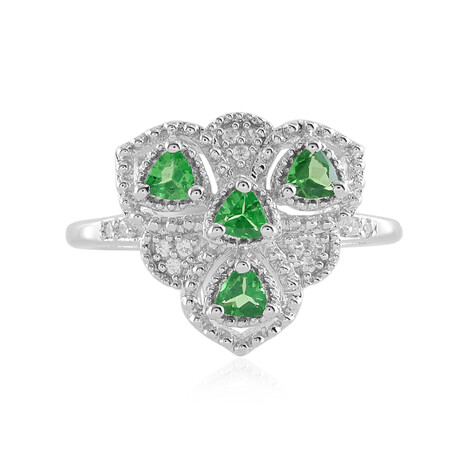 Tansania-Tsavorit-Silberring