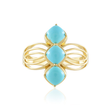 Sleeping Beauty-Türkis-Silberring (Faszination Türkis)