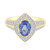 Blauer Ceylon-Saphir-Goldring (Annette)
