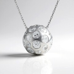 Collana in argento con Zircone (de Melo)