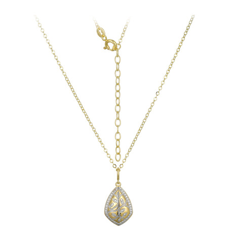 Collana in argento con Zircone (Adela Silber)