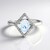 Bague en argent et Opale Welo