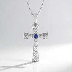 Collana in argento con Tanzanite AAA (Ornaments by de Melo)