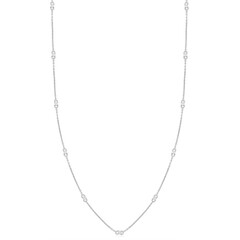Gouden halsketting met I2 (H) Diamanten (de Melo Gold)
