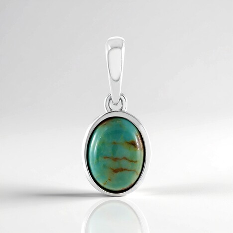 Pendentif en argent et Turquoise de Tyrone