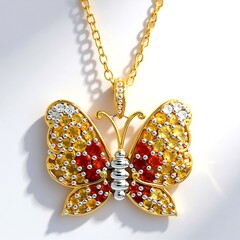 Collana in argento con Citrino (Gems en Vogue)