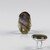 Anello in argento con Labradorite