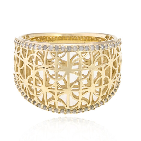 Bague en or et Diamant I4 (J) (Ornaments by de Melo)