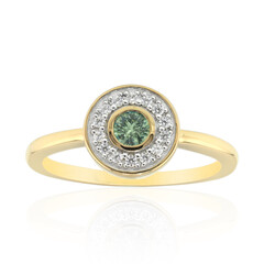 Bague en or et Grenat Démantoïde de Madagascar (John Ferry)