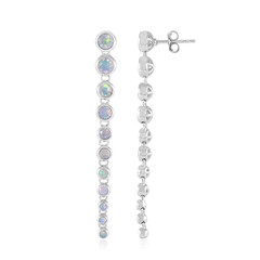 Pendientes en plata con Ópalo Welo AAA (de Melo)