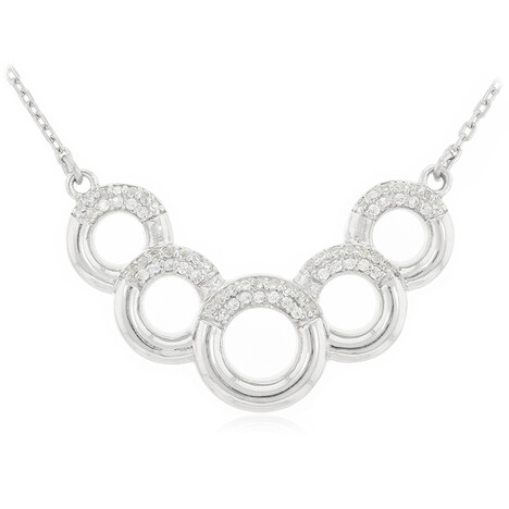 Collana in argento con Zircone