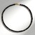 Collana in argento con Ossidiana Argentata