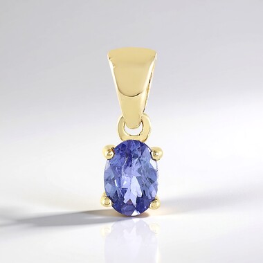 Pendentif en or et Tanzanite