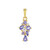 Pendentif en argent et Tanzanite