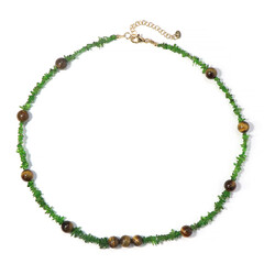 Tiger´s Eye Silver Necklace