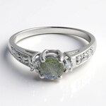 Anello in argento con Spectrolite