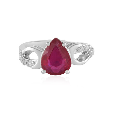 Madagascar Ruby Silver Ring