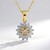 Collana in argento con Diamante Cioccolato I2