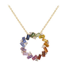 Collier en or et Saphir (CIRARI)