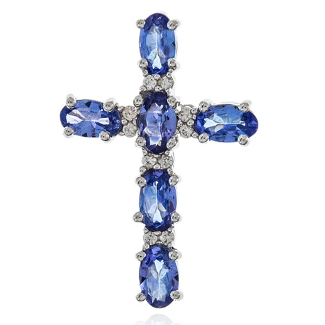 Tanzanite Silver Pendant