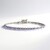 Bracciale in argento con Tanzanite
