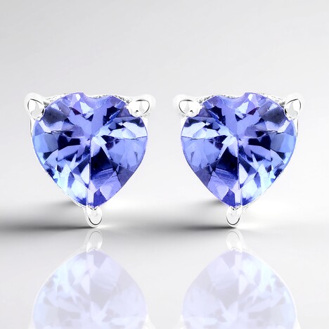 Orecchini in argento con Tanzanite