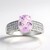 Anello in argento con Kunzite