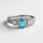 Anello in argento con Zircone Ratanakiri