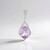 Ciondolo in argento con Ametista Rose de France