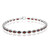 Bracciale in argento con Granato