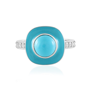 Bague en argent et Turquoise Sleeping Beauty