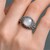 Rainbow Moonstone Silver Ring (Annette classic)