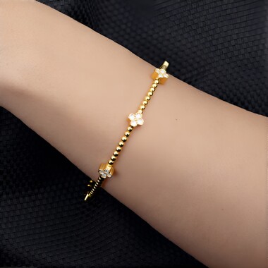Bransoletka bangle ze złota - Diament SI1 (H) (CIRARI)
