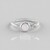 Anello in argento con Opale di Welo