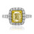 Gelber SI2 Diamant-Goldring (CIRARI)