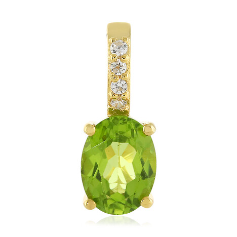 Peridot-Silberanhänger