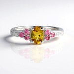 Anello in argento con Scapolite