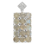 Ciondolo in argento con Spectrolite