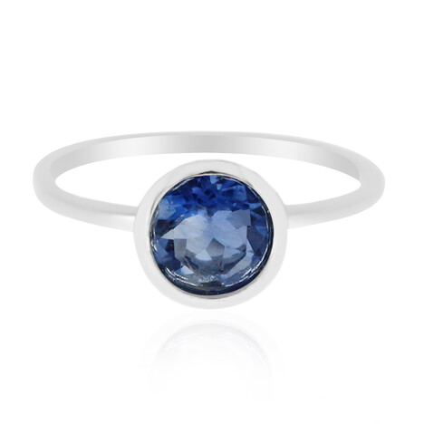 Anello in argento con Fluorite Cangiante