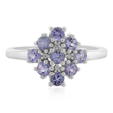 Anello in argento con Tanzanite
