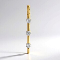 Pendentif en or et Diamant VVS1 (G) (Annette)