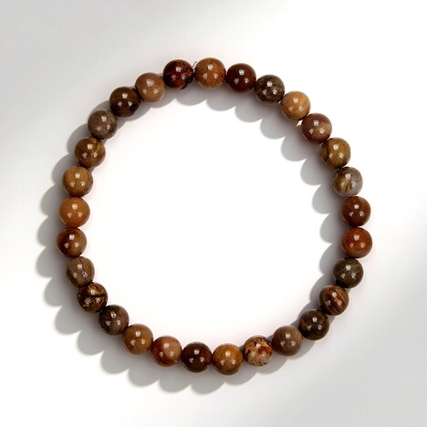 Bracciale con Legno Fossile