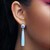 Pendientes en plata con Calcedonia azul (KM by Juwelo)