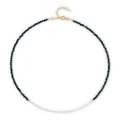 Zambian Emerald Silver Necklace